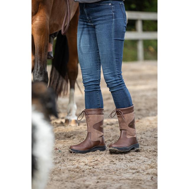 Bottes outdoor EJMontreux Waterproof Epplejeck Marron-Marron clair