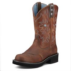 Bottes Probaby Ariat Cowboy Femme Marron
