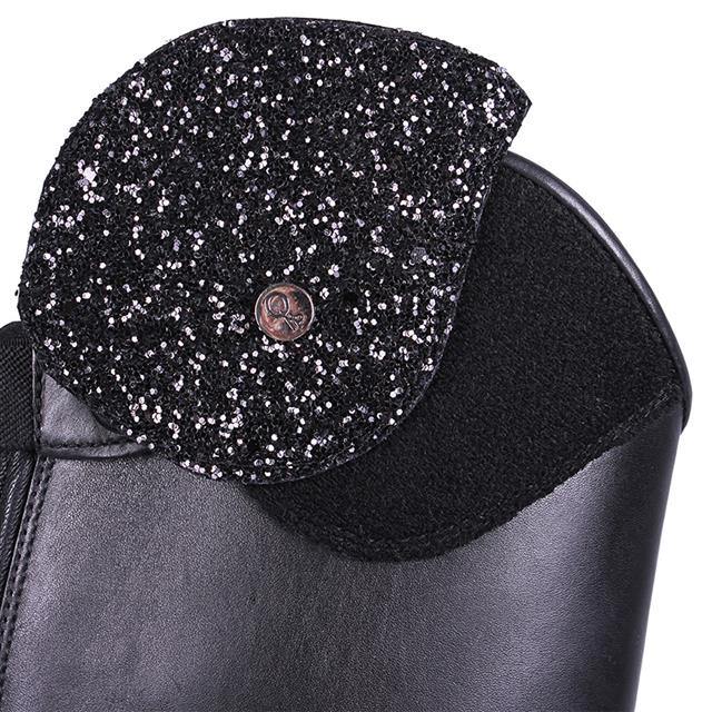 BOTTES ROMY JUNIOR LARGE QHP Noir
