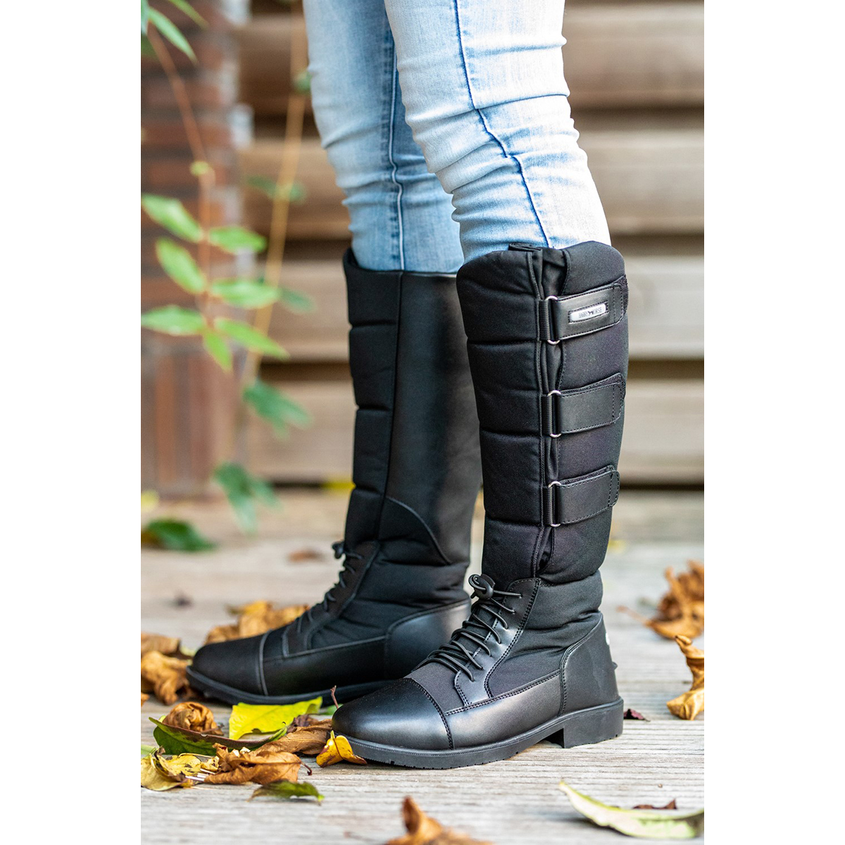 Bottes equitation cuir noir sur mesure coupe anatomique - Bottes