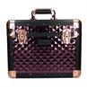 Boîte de pansage Glossy Hgdaimond HORSEGEAR Mauve foncé
