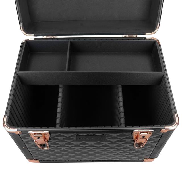 Boîte de pansage Glossy Hgdaimond HORSEGEAR Noir