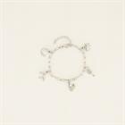 Bracelet Charms PaardenpraatTV Argenté
