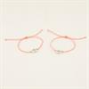 Bracelet Friends PaardenpraatTV Rose clair