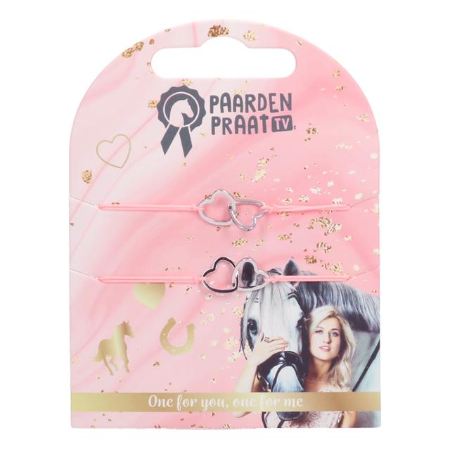 Bracelet Friends PaardenpraatTV Rose clair