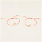 Bracelet Friends PaardenpraatTV Rose