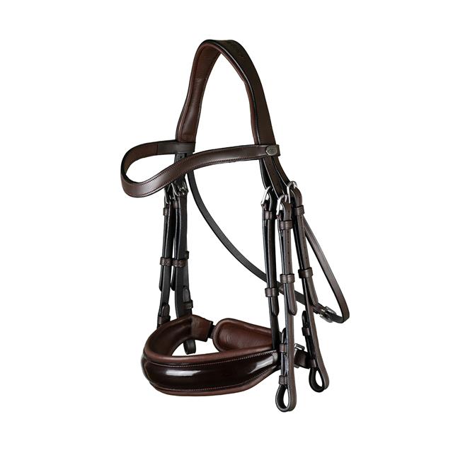 Bride Dressage Laque Working Collection Dy'on Marron