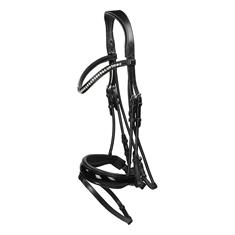 Bridon Anatomical Shaped Noseband Anky Noir-noir