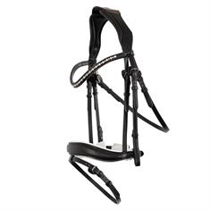 Bridon avec pull-back Comfort Fit ATH19003 Anky Noir-blanc