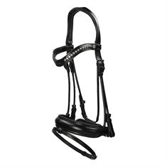 Bridon Dressage Bombée Medium Mat Dy'on Noir