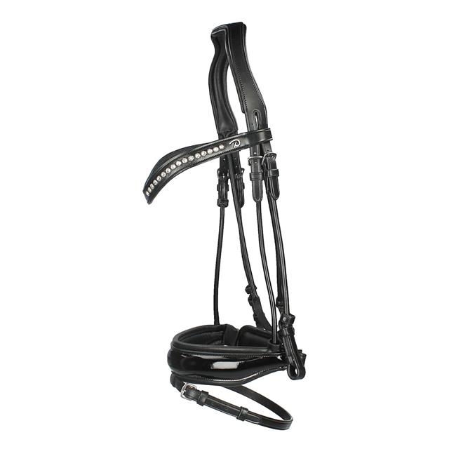 Bridon Dressage Verni Bombé Dy'on Noir-noir