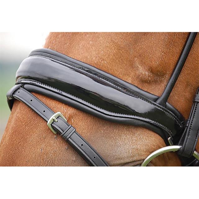 Bridon Dressage Verni Bombé Dy'on Noir-noir