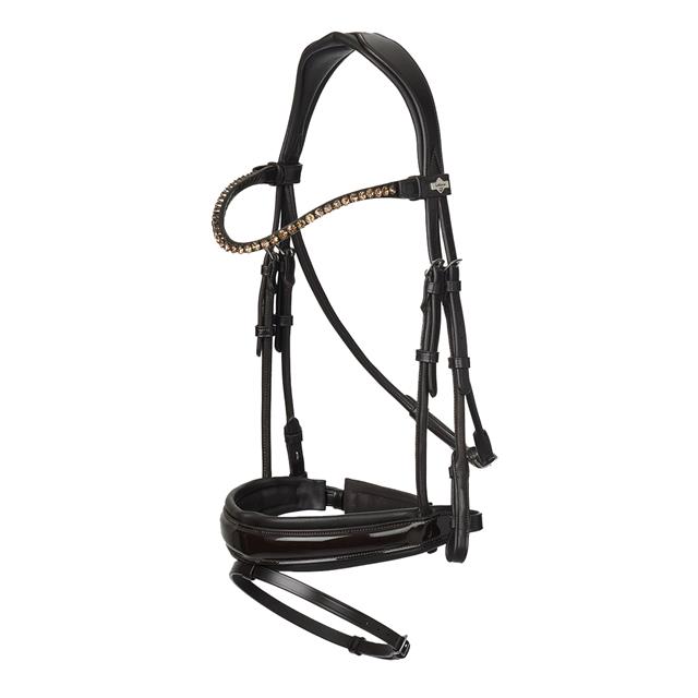 Bridon Kudos Dressage Lak LeMieux Marron-marron