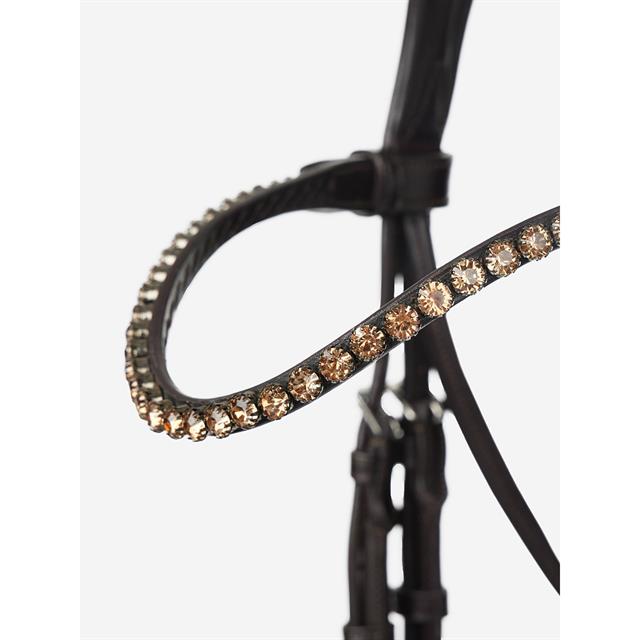 Bridon Kudos Dressage Lak LeMieux Marron-marron