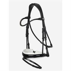 Bridon Kudos Dressage Lak LeMieux Noir-blanc