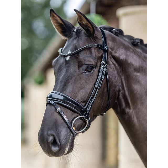 Bridon Kudos Dressage Lak LeMieux Noir-noir