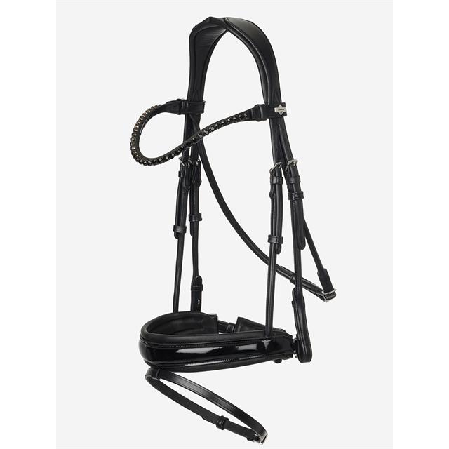 Bridon Kudos Dressage Lak LeMieux Noir-noir