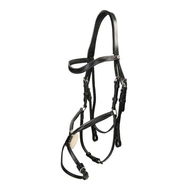 Bridon Muserolle Croisée Working Collection Dy'on Noir