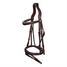 Bridon NEC Anatomic muserolle combinée Dy'on Marron