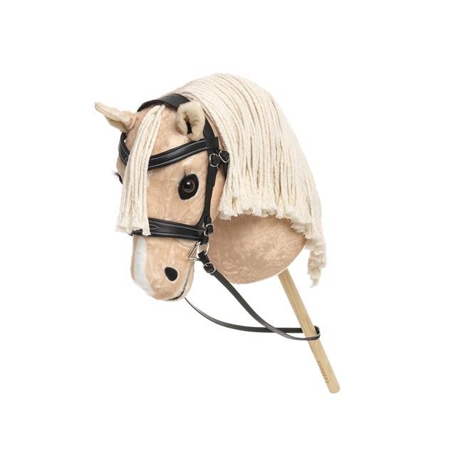 Bridon pour cheval bâton Hobby Horse Competition LeMieux Noir