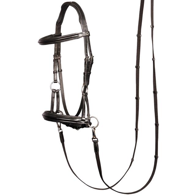 Bridon Sans Mors Sidepull Harry's Horse Noir