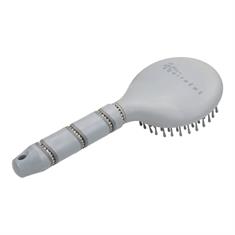 Brosse à crinière Je t'aime Strass Equithème Gris