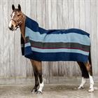 Carré polaire séchant Heavy Stripes Kentucky Bleu foncé-gris