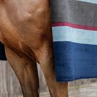 Carré polaire séchant Heavy Stripes Kentucky Bleu foncé-gris