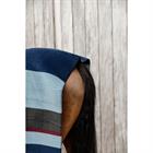Carré polaire séchant Heavy Stripes Kentucky Bleu foncé-gris