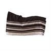 Carré polaire séchant Heavy Stripes Kentucky Marron-Marron clair