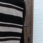 Carré polaire séchant Heavy Stripes Kentucky Marron-Marron clair