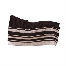 Carré polaire séchant Heavy Stripes Kentucky Marron-Marron clair