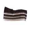Carré polaire séchant Heavy Stripes Kentucky Marron-Marron clair