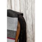 Carré polaire séchant Heavy Stripes Kentucky Noir-gris