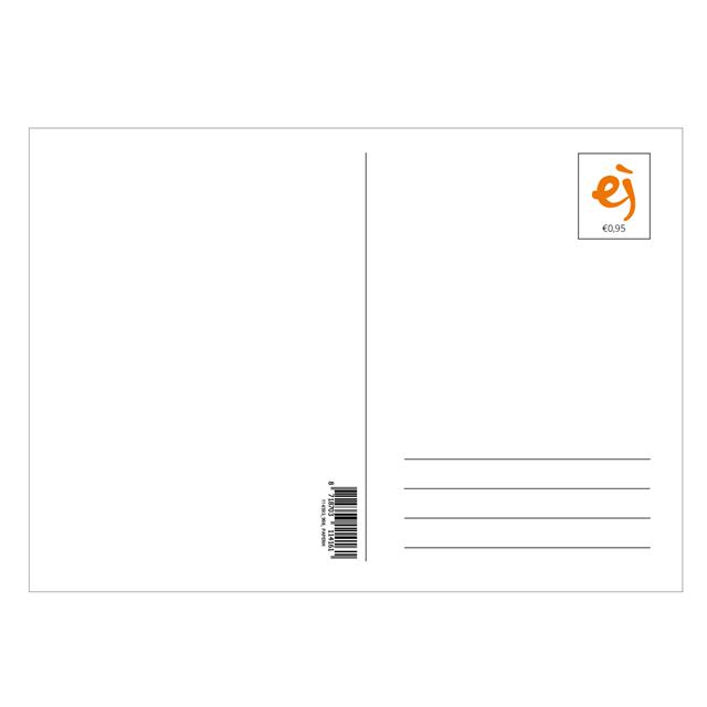 Carte Postale Câlin en Papier 