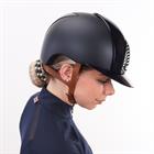 Casque Cromo 2.0 Textile Polish bleu jugulaire beige KEP Italia Bleu foncé