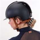 Casque Cromo 2.0 Textile Polish bleu jugulaire beige KEP Italia Bleu foncé