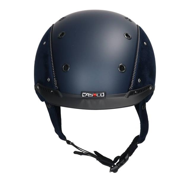 Casque d'équitation Champ-3 Nubuk Casco Bleu foncé