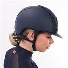 Casque d'équitation Cromo 2.0 mat avant Galassia KEP Italia Bleu foncé