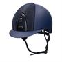 Casque d'équitation Cromo 2.0 mat avant Galassia KEP Italia Bleu foncé