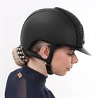 Casque d'équitation Cromo 2.0 mat avant Galassia KEP Italia Noir