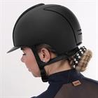 Casque d'équitation Cromo 2.0 mat avant Galassia KEP Italia Noir