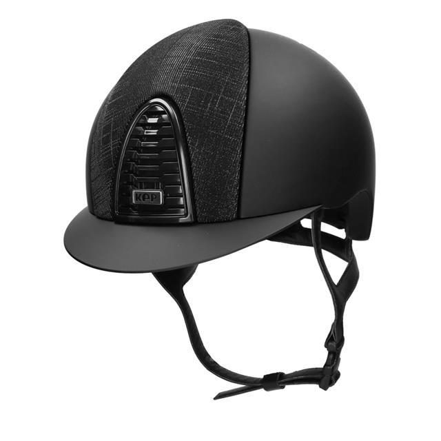 Casque d'équitation Cromo 2.0 mat avant Galassia KEP Italia Noir