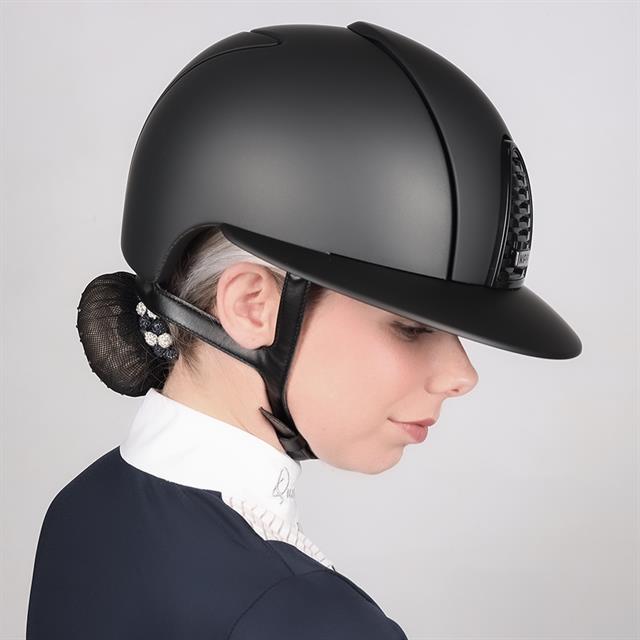 Casque d'équitation Cromo 2.0 Matt Polo Visière KEP Italia Noir