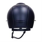 Casque d'équitation Cromo 2.0 Textile Polo Star Avant KEP Italia Bleu foncé