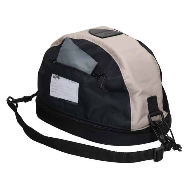 Casque d'équitation Cromo 2.0 Textile Polo Star Avant KEP Italia Bleu foncé