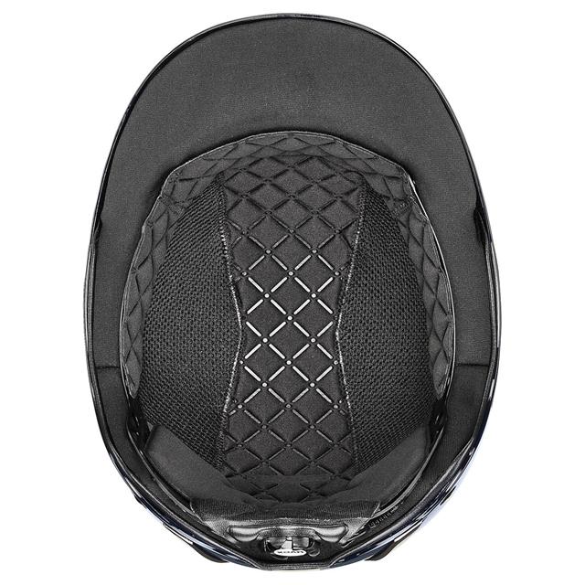 Casque d'équitation Exxeed Glow Uvex Bleu foncé-noir