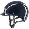 Casque d'équitation Exxeed Glow Uvex Bleu foncé-noir