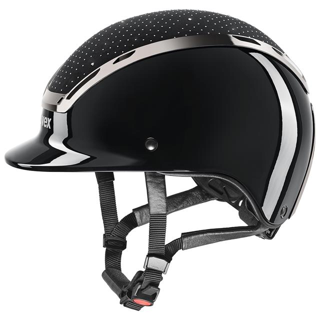 Casque d'équitation Exxeed Glow Uvex Noir-noir