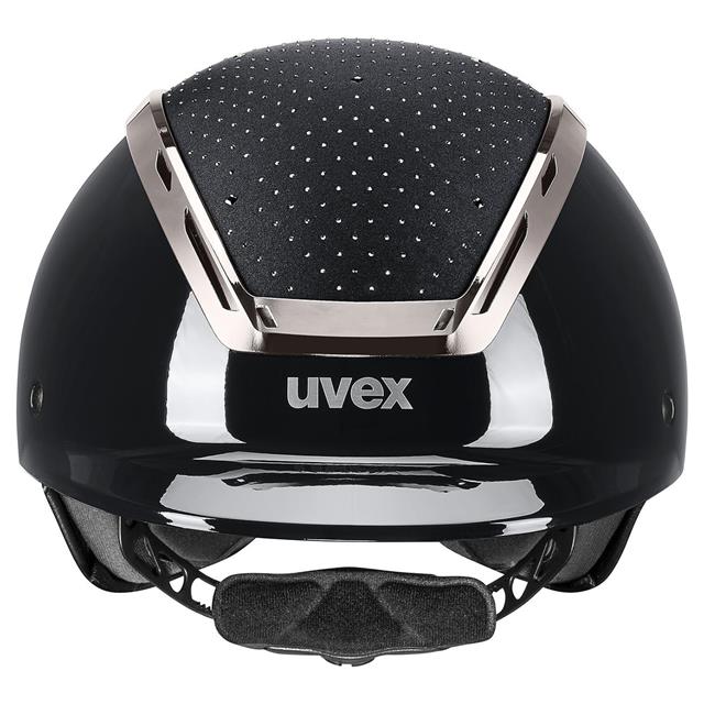 Casque d'équitation Exxeed Glow Uvex Noir-noir